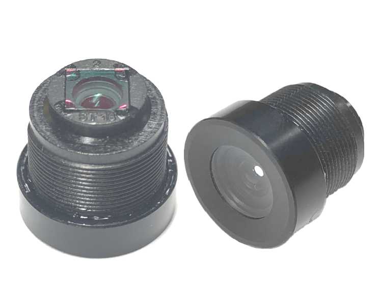 搭配图像传感器1/4＂ 110°